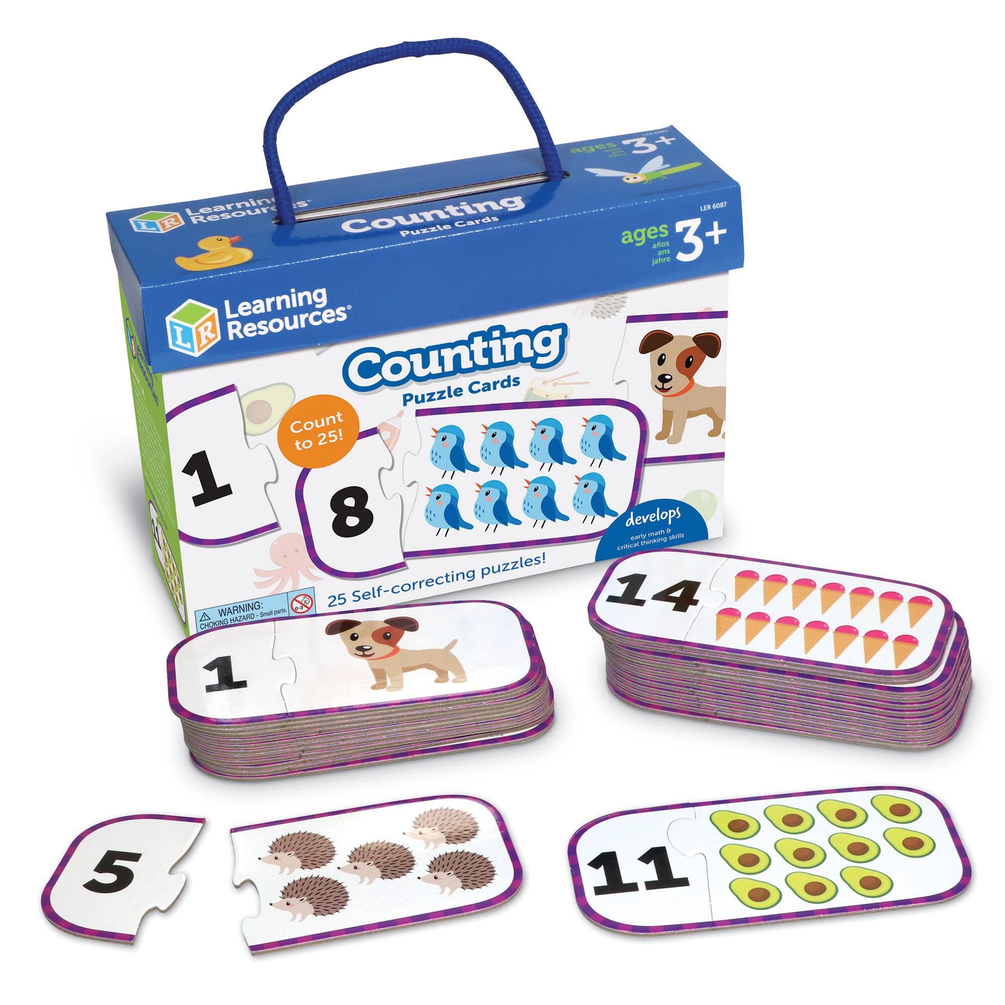 Learning Resources Counting Puzzle Cards